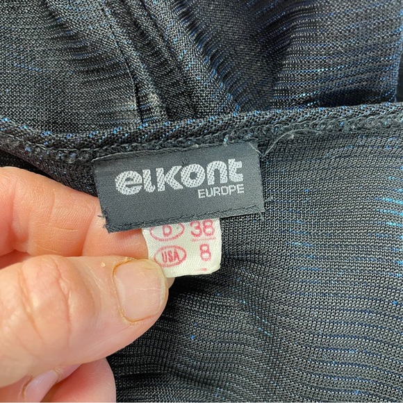 Elkont ladies long sleeve peplum top size 8 - Picture 5 of 5